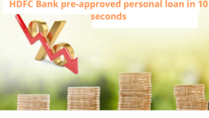 Get a pre-approved personal loan in 10 seconds